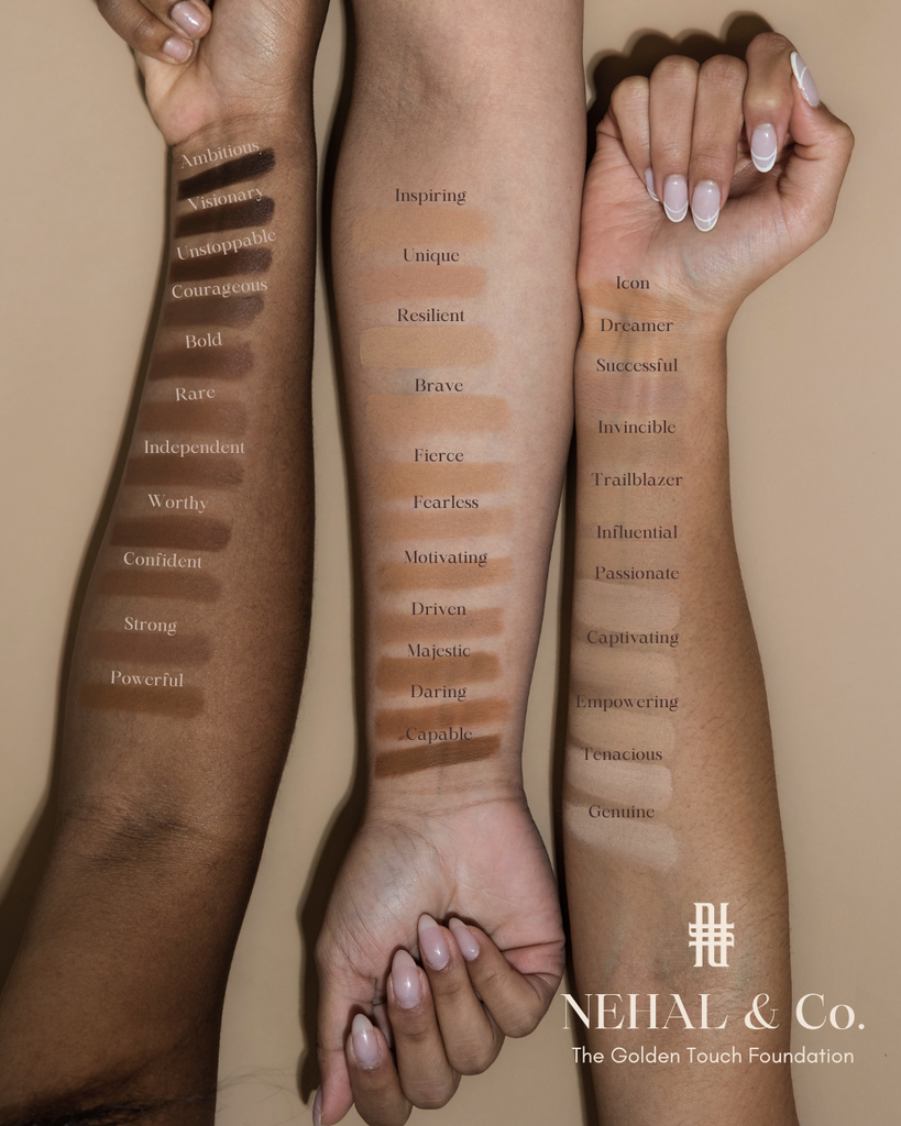 The Golden Touch Foundation Samples